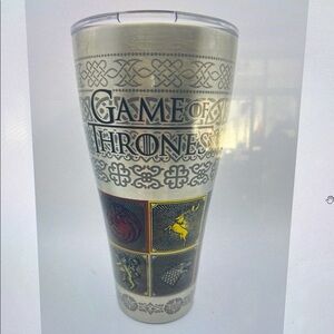 Tumbler - Silver and Black